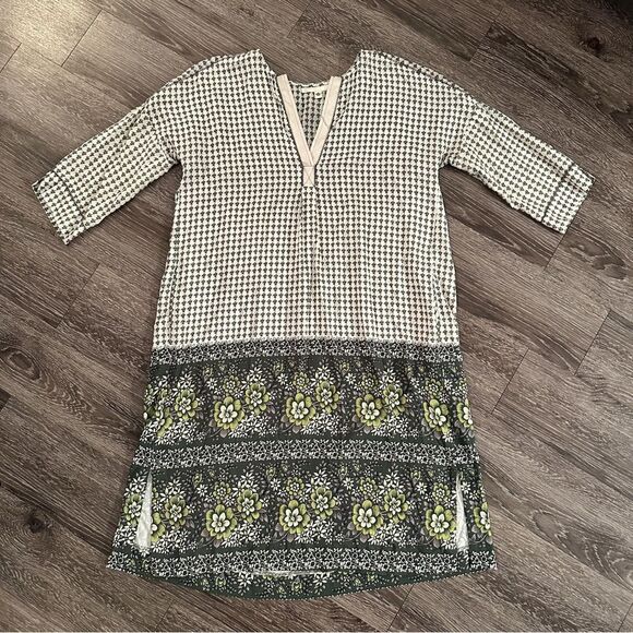 Burning Torch Jade Silk Midi Dress - Picture 1 of 10